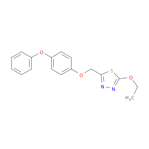 1,3,4-Thiadiazole, 2-ethoxy-5-[(4-phenoxyphenoxy)methyl]-