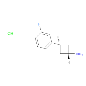 trans-3-(3-Fluorophenyl)cyclobutan-1-amine Hydrochloride