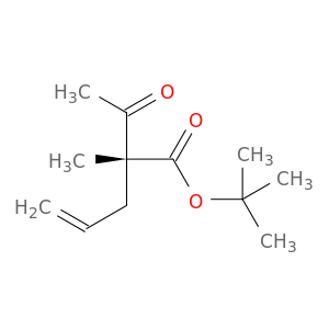 4-Pentenoic acid, 2-acetyl-2-methyl-, 1,1-dimethylethyl ester, (R)-