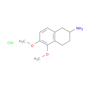 2-Naphthalenamine, 1,2,3,4-tetrahydro-5,6-dimethoxy-, hydrochloride