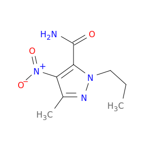 1H-Pyrazole-5-carboxamide, 3-methyl-4-nitro-1-propyl-