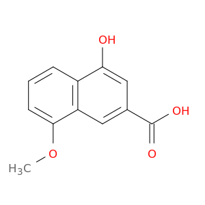 4-羟基-8-甲氧基-2-萘甲酸
