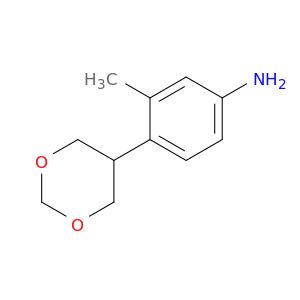 Benzenamine, 4-(1,3-dioxan-5-yl)-3-methyl-