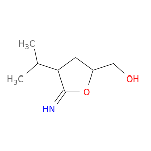 2-Furanmethanol, tetrahydro-5-imino-4-(1-methylethyl)-
