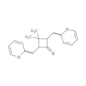 Cyclobutanone, 3,3-dimethyl-2,4-bis(2H-pyran-2-ylidenemethyl)-