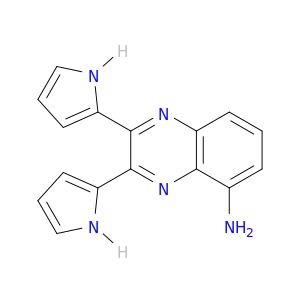 5-Quinoxalinamine, 2,3-di-1H-pyrrol-2-yl-