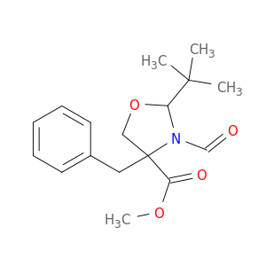 METHYL 4-BENZYL-2-TERT-BUTYL-3-FORMYL-1,3-OXAZOLIDINE-4-CARBOXYLATE