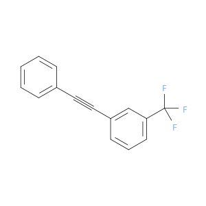 Benzene, 1-(phenylethynyl)-3-(trifluoromethyl)-
