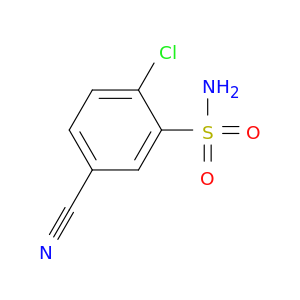 2-Chloro-5-cyanobenzenesulfonamide