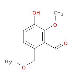 Benzaldehyde, 3-hydroxy-2-methoxy-6-(methoxymethyl)-