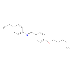 Benzenamine, 4-ethyl-N-[[4-(pentyloxy)phenyl]methylene]-