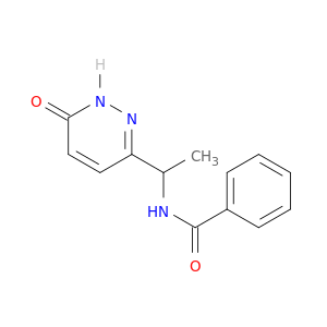 Benzamide, N-[1-(1,6-dihydro-6-oxo-3-pyridazinyl)ethyl]-