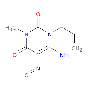 1-ALLYL-6-AMINO-3-METHYL-5-NITROSO-2,4(1H,3H)-PYRIMIDINEDIONE