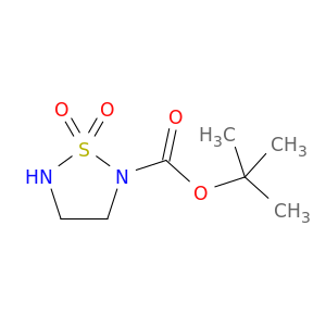 1,2,5-噻二唑烷-2-羧酸叔丁酯 1,1-二氧化物