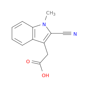 2-氰基-1-甲基-1H-吲哚-3-乙酸