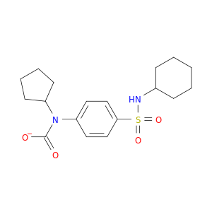 cyclopentyl[4-(cyclohexylsulfamoyl)phenyl]carbamate