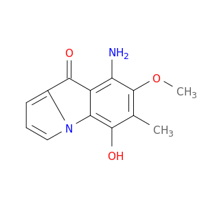 9H-Pyrrolo[1,2-a]indol-9-one, 8-amino-5-hydroxy-7-methoxy-6-methyl-