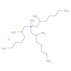 1-Heptanaminium, N,2-dimethyl-N,N-bis(2-methylheptyl)-, chloride