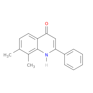 7,8-Dimethyl-2-phenyl-4-quinolinol