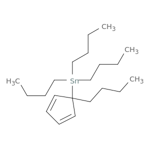 Stannane, tributyl(1-butyl-2,4-cyclopentadien-1-yl)-