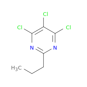 Pyrimidine,4,5,6-trichloro-2-propyl-