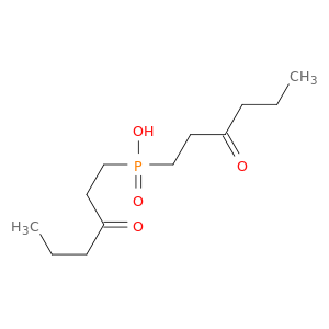 Phosphinic acid, bis(3-oxohexyl)-