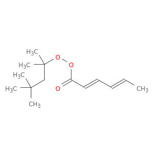 2,4-Hexadieneperoxoic acid, 1,1,3,3-tetramethylbutyl ester, (E,E)-