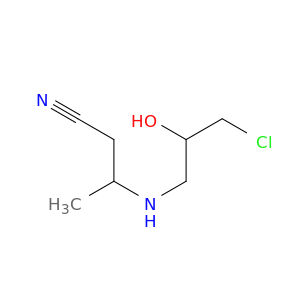 Butanenitrile, 3-[(3-chloro-2-hydroxypropyl)amino]-