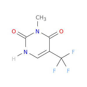 2,4(1H,3H)-Pyrimidinedione, 3-methyl-5-(trifluoromethyl)-