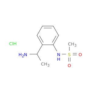 N-[2-(1-Aminoethyl)phenyl]methanesulfonamide Hydrochloride
