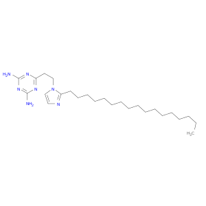 6-[2-(2-庚二酯-1H-咪唑-1-基)乙基]-1,3,5-三嗪-2,4-二胺