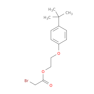 Acetic acid, 2-bromo-,2-[4-(1,1-dimethylethyl)phenoxy]ethyl ester