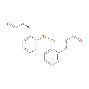 2-Propenal, 3,3'-(ditellurodi-2,1-phenylene)bis-