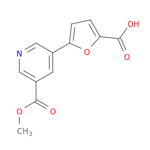 5-(5-(METHOXYCARBONYL)(PYRIDIN-3-YL))-FURAN-2-CARBOXYLIC ACID