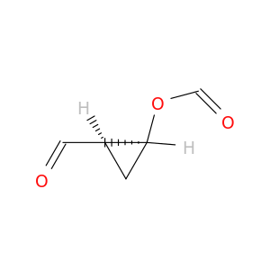 Cyclopropanecarboxaldehyde, 2-(formyloxy)-, cis-