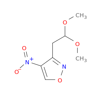 Isoxazole, 3-(2,2-dimethoxyethyl)-4-nitro-