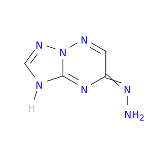 [1,2,4]Triazolo[1,5-b][1,2,4]triazin-7(1H)-one, hydrazone