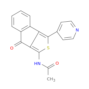 1-Amino-3-(pyridin-4-yl)-8H-indeno[1,2-c]thiophen-8-one