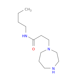 1H-1,4-Diazepine-1-propanamide, N-butylhexahydro-
