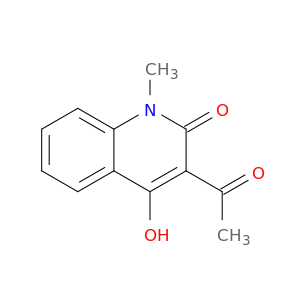 2(1H)-Quinolinone, 3-acetyl-4-hydroxy-1-methyl-