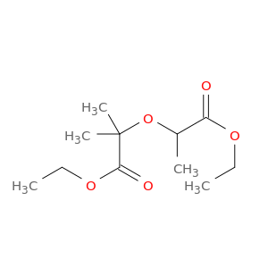 ethyl 2-[(1-ethoxy-1-oxopropan-2-yl)oxy]-2-methylpropanoate