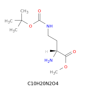 (R)-2-氨基-4-((叔丁氧基羰基)氨基)丁酸甲酯盐酸盐
