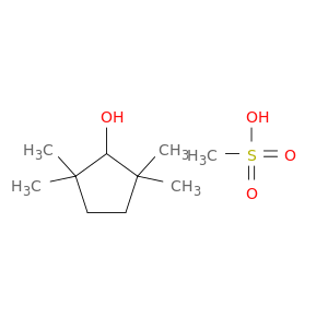 Cyclopentanol, 2,2,5,5-tetramethyl-, methanesulfonate