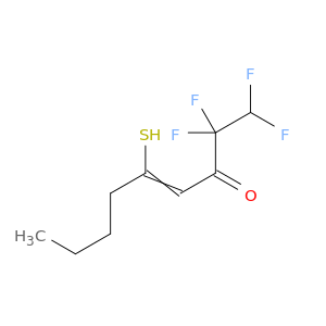 4-Nonen-3-one, 1,1,2,2-tetrafluoro-5-mercapto-