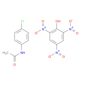 Acetamide, N-(4-chlorophenyl)-, compd. with 2,4,6-trinitrophenol (1:1)