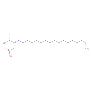 (2e)-2-(hexadecylimino)butanedioic acid