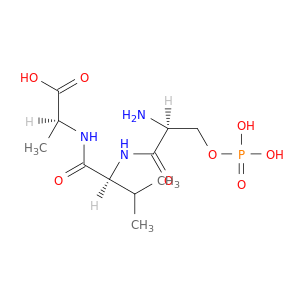 L-Alanine, N-[N-(O-phosphono-L-seryl)-L-valyl]-