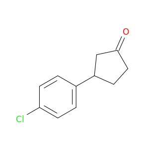 Cyclopentanone,3-(4-chlorophenyl)-