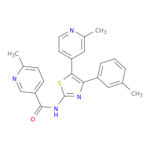 6-METHYL-N-[4-(3-METHYLPHENYL)-5-(2-METHYL-4-PYRIDYL)-1,3-THIAZOL-2-YL]NICOTINAMIDE