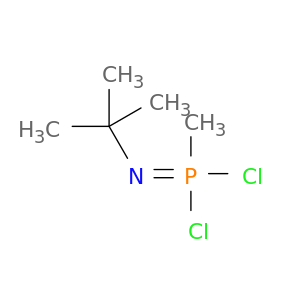 Phosphonimidic dichloride, N-(1,1-dimethylethyl)-P-methyl-